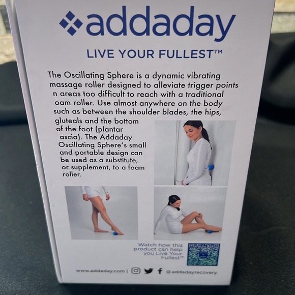 Addaday oscillating sphere massage roller - Picture 3 of 5